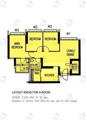 Blk 445A Clementi Crest (Clementi), HDB 4 Rooms #486632701